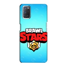 Чехлы Brawl Stars для Oppo A72 (AlphaPrint) – Лого Бравл Старс