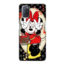 Чехол Disney Mouse Oppo A72 (PREMIUMPrint) (Минни peace)