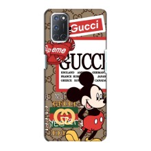 Чехол Disney Mouse Oppo A72 (PREMIUMPrint) (Стильный Микки)