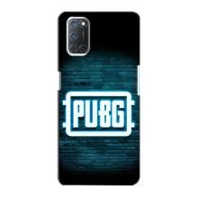Чеjхол PUBG для OPPO A72 (AlphaPrint) (Лого PUBG)