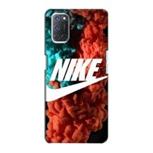 Чохол для Oppo A72 - з принтом Найк (AlphaPrint) (Димчастий найк)