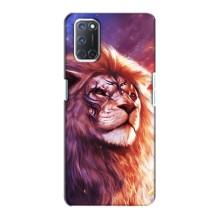 Чохол з картинкою ЛЕВ для Oppo A72 (VPrint) (Красочний Лев)