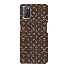 Чехол Стиль Louis Vuitton на Oppo A72 (Фон Луи Виттон)