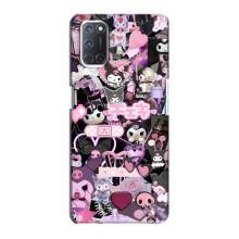 Чехол с кроликом Куроми на Oppo A72 – Коллаж Куроми