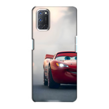 Силиконовый чехол Маквин для Oppo A72 – Маквин на трасе