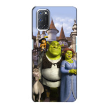 Чехол с мультфильмом Шрек на Oppo A72