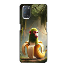 Чехол с мемами тралалело тралала для Oppo A72 – Шимпанзини бананини