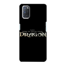 Чохол з принтом дракон Беззубик OPPO A72 (Напис Дракон)