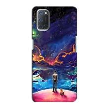 Космічні Чохли для OPPO A72 (VPrint) (Вид Галактики)