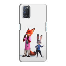 Силіконовий чохол з принтом Зоотрополіс для Oppo A72 – Джуді і Нік