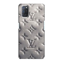 Текстурный Чехол Louis Vuitton для Оппо А72 – Бежевый ЛВ