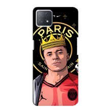 Чохол (TPU) з Футболістом на Oppo a73 (5G) – Mbappe King