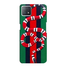 Чехлы ГУЧЧИ для Оппо А73 5Джи (AlphaPrint) (Gucci змия)