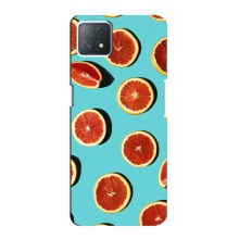 Чехлы с Фруктами для Oppo a73 (5G) (VPrint) (Грейпфрут)