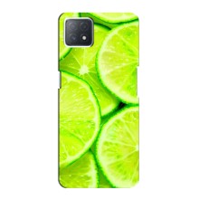 Чехлы с Фруктами для Oppo a73 (5G) (VPrint) (Лайм)