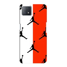 Чехлы для Oppo a73 (5G) - с картинкой JORDAN (AlphaPrint) (Лого Джордан)