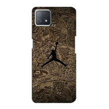 Чехлы для Oppo a73 (5G) - с картинкой JORDAN (AlphaPrint) (Logo Jordan)