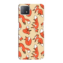 Чехлы с картинкой Лисички для Oppo a73 (5G) (VPrint) (Лисички)