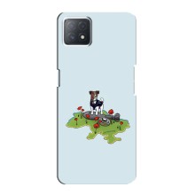Чехлы с картинкой собаки Патрон для Oppo a73 (5G) (AlphaPrint) (Сапер Пес)