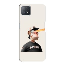 Чехлы с Обезьянами NFT для Oppo a73 (5G) (AlphaPrint) (обезьяна NFT в очках)