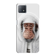 Чехлы с Обезьянами NFT для Oppo a73 (5G) (AlphaPrint) (обезьяна NFT в тату)