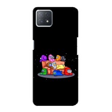 Чехол Амонг Ас для Oppo a73 (5G) (AlphaPrint) (Амонг-ас)