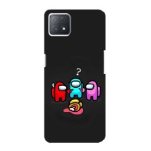 Чехол Амонг Ас для Oppo a73 (5G) (AlphaPrint) (Импостер)