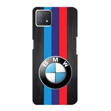 Чехол для Оппо А73 5Джи - с принтом БМВ (AlphaPrint) (Лого BMW)