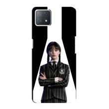 Чехлы Венсдей на Oppo a73 (5G) Уэнсдей (AlphaPrint) (W-Wednesday)