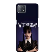 Чехлы Венсдей на Oppo a73 (5G) Уэнсдей (AlphaPrint) (Wednesday)