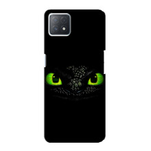 Чехол дракон Беззубик для Oppo a73 (5G) – Глаза Беззубика