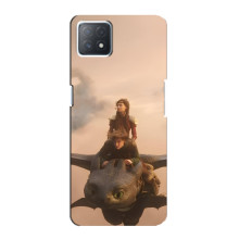 Чехол как приручить дракона на Oppo a73 (5G) (Фильм дракон)