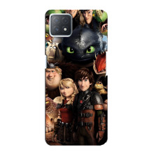 Чехол как приручить дракона на Oppo a73 (5G) (Персонажи дракона)