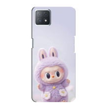 Чехол с принтом Лабубу для Oppo a73 (5G) – Фиолетовый Лабубу