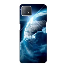 Космические Чехлы для Оппо А73 5Джи (VPrint) (Земля с космоса)