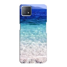 Силиконовый чехол с КАРТИНКАМИ лето для Oppo a73 (5G) (AlphaPrint) (Море)