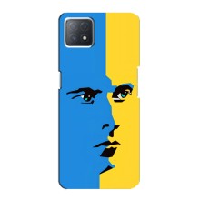 Украинские Чехлы для Oppo a73 (5G) с картинкой УПА (AlphaPrint) (Степан Бандера)