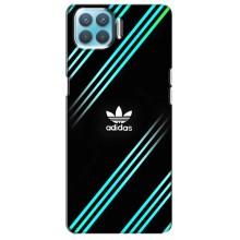 Чохли Адидас для Oppo A73 (AlphaPrint) (Адідас з полосами)