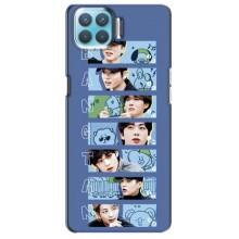 Чехлы BTS для Oppo A73 (AlphaPrint)