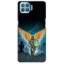 Чехлы с картинкой ЗСУ для Oppo A73 (AlphaPrint) – Солдат ЗСУ