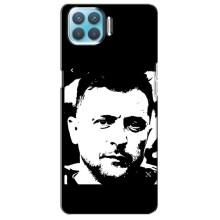 Чехол для Oppo A73 (AlphaPrint - с принтом Зеленского) – Зеленский АРТ