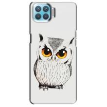 Чохол з пташками на Oppo A73 (VPrint) (Мила Сова)