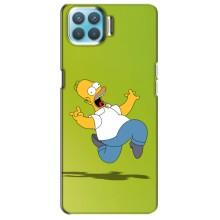 Чjхол з Сімпсонами для Oppo A73 (VPrint) (Гомер Сімпсон)