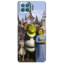Чехол с мультфильмом Шрек на Oppo A73