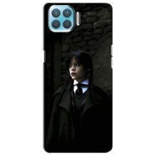 Чехол с дизайном Венздей 2 на Oppo A73 – Уэнсдей в костюме