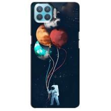 Космічні Чохли для OPPO Á73 (VPrint) (Планети кульки)