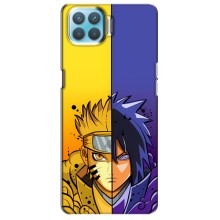Купить Чехлы на телефон с принтом Anime для Оппо А73 – Naruto Vs Sasuke