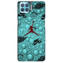 Силиконовый Чехол Nike Air Jordan на Оппо А73 – Джордан Найк