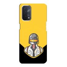 Чеjхол PUBG для OPPO a74 (5G) (AlphaPrint) (Пабг в шоломі)
