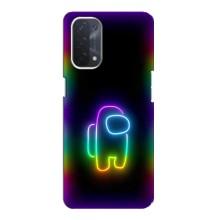 Чохли Амонг Ас для Oppo a74 (5G) (AlphaPrint) (Яскравий скін)